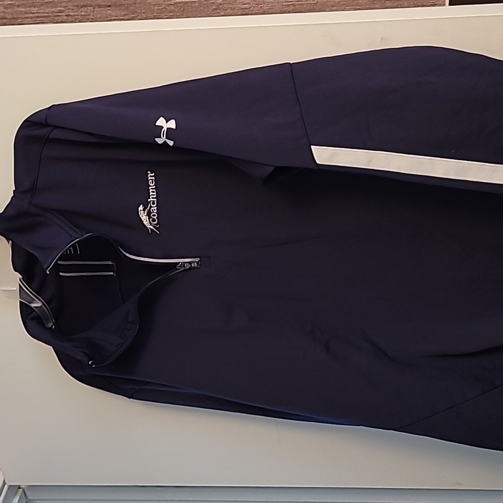 Under Armour Coachmen Men's 1/4 Zip Golf Jacket - Picture 2 of 4